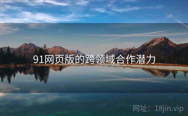 91网页版的跨领域合作潜力