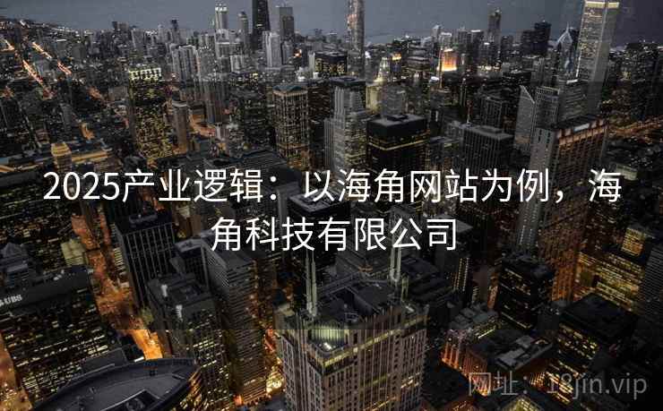 2025产业逻辑：以海角网站为例，海角科技有限公司