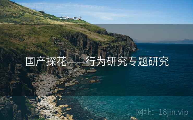 国产探花——行为研究专题研究