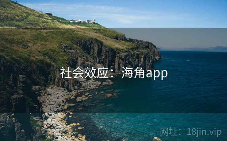 社会效应:海角app 社会效应:海角app